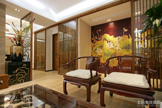 朝阳雅园110平米欧式风格三居