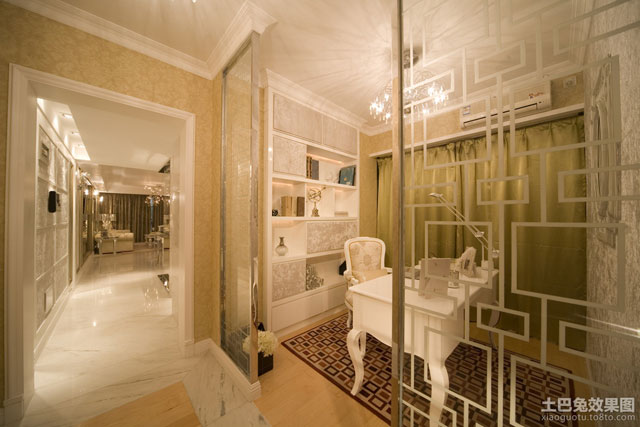 融创玉兰公馆131平米现代风格三居